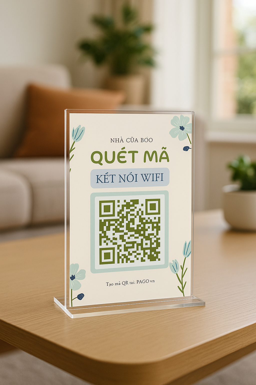 tao ma QR ket noi wifi 1
